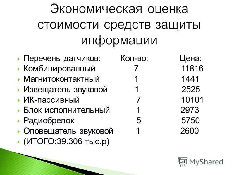 Комбинированная стоимость