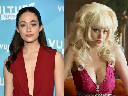 Emmy Rossum wore 3-pound fake breasts that gave her blisters in order to pu...