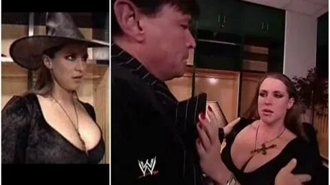 Why did Stephanie McMahon kiss Eric Bischoff on WWE SmackDown? 