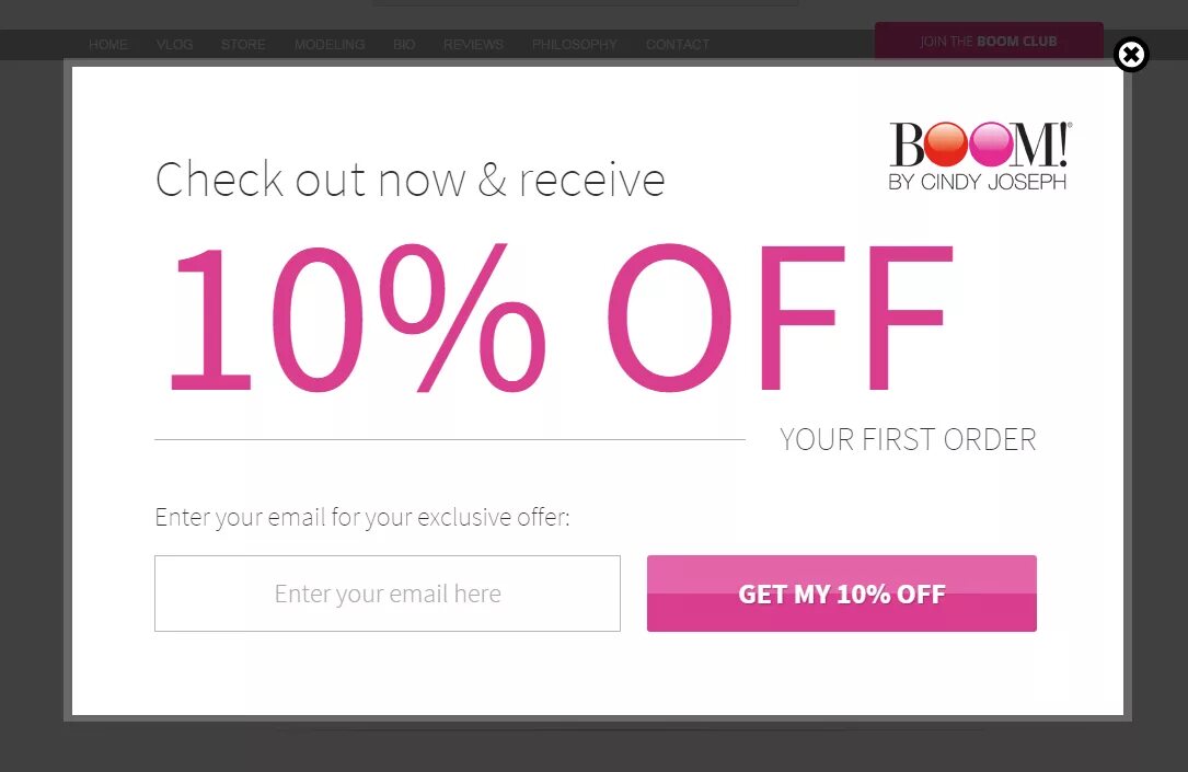 Enter order. Попап на сайте. Popup coupon. Попап на сайте для сбора email. Pop up web Design.