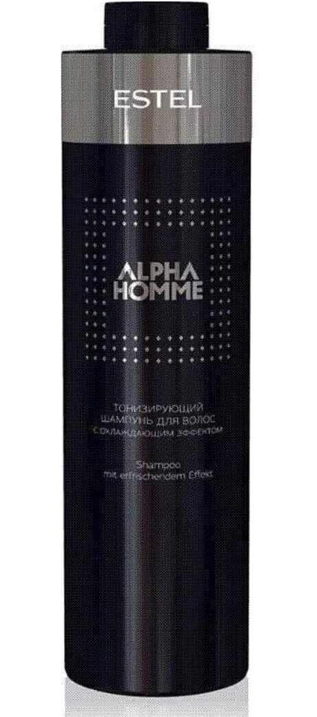 Тонизирующий шампунь alpha. Шампунь Estel Alpha homme Pro 1000мл. Estel professional мужской шампунь Alpha homme Pro тонизирующий, 1000 мл. Estel Otium Alpha homme шампунь тонизирующий 1000мл. Estel Alpha homme для мужчин шампунь 1000 мл.