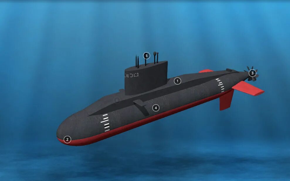 Detect submarine