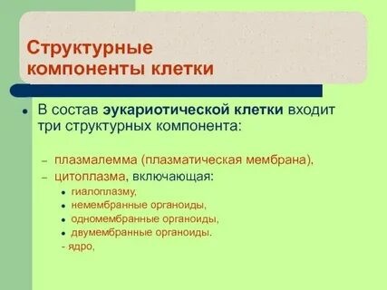 Структурными компонентами игры являются