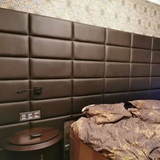 Как крепить мягкие стеновые панели