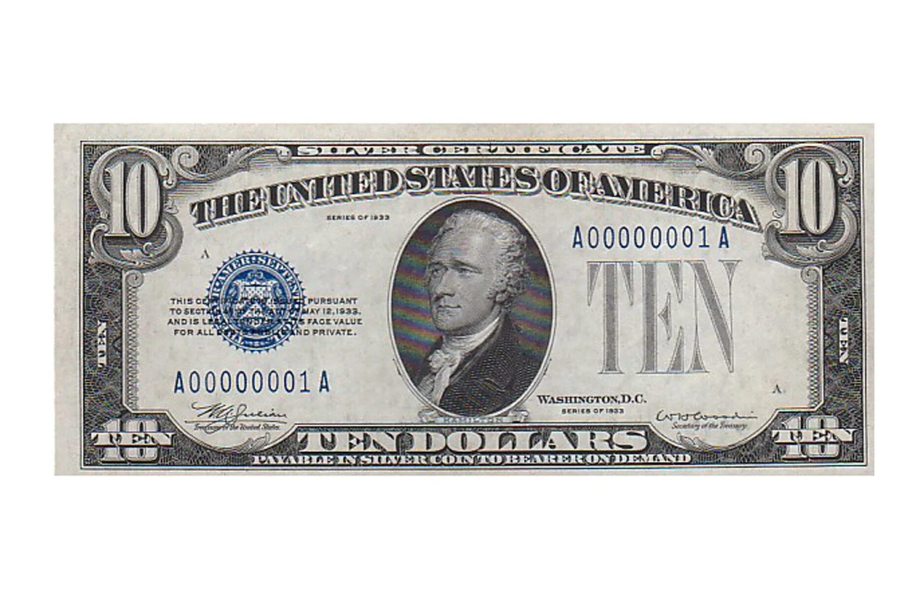 Размер долларовой купюры. 10 Долларов. Silver Certificate. Размер доллара. Rare 500 Dollars Bill.