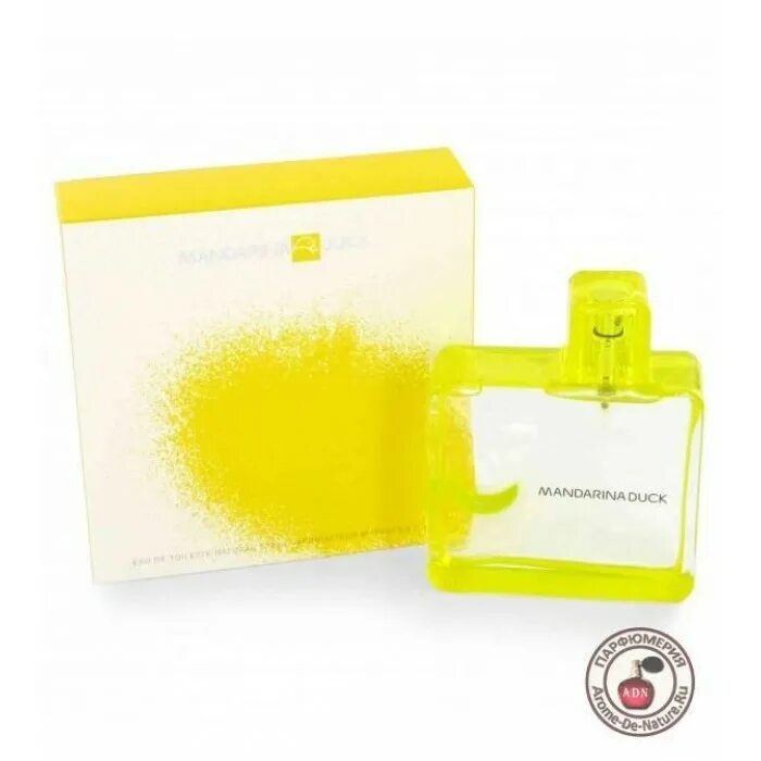 Mandarina Duck желтые духи. Mandarina Duck 100ml EDT Test. Духи Mandarina Duck 50мл.