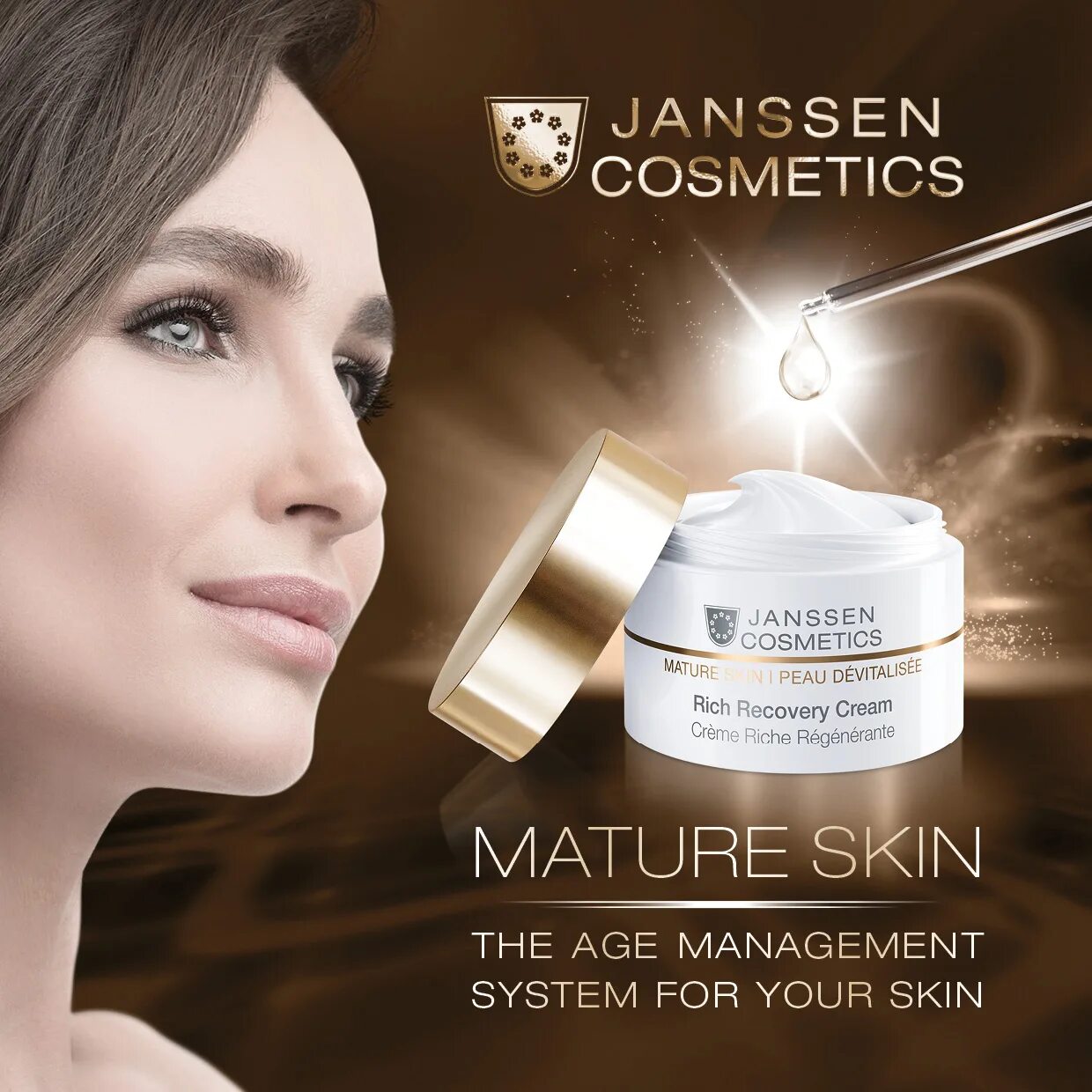 Janssen косметика. Крем Янсен. Янссен Косметикс. Janssen Cosmetics баннер.