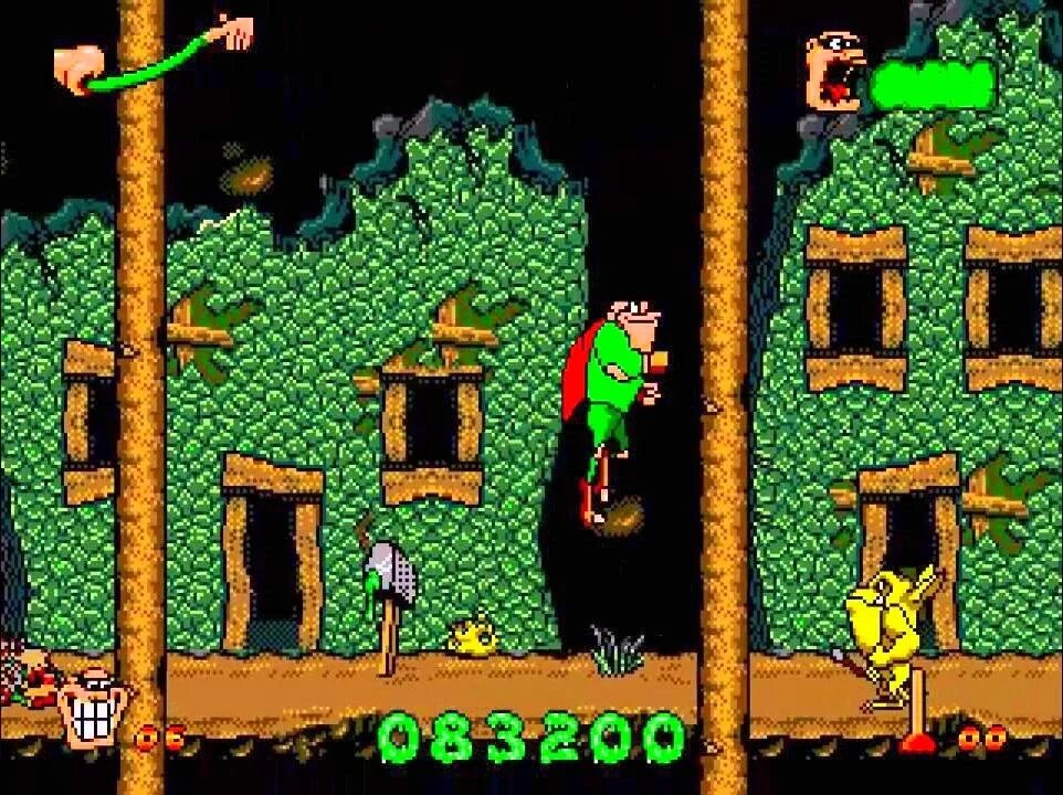 Когда был выпущен сиквел игры boogerman. Бугермен игра сега. boogerman a pick and flick adventure. бугермен отрыжка. бугермен ходьба.