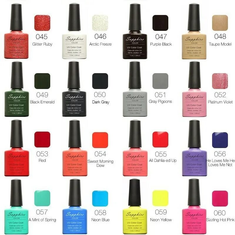 Какие цвета гель лака. Bluesky gel polish color палитра. Гель-лак tnl professional палитра. Гель-лак elpaza палитра цветов. Цвета лаков для ногтей.