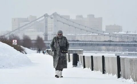Холод в москве