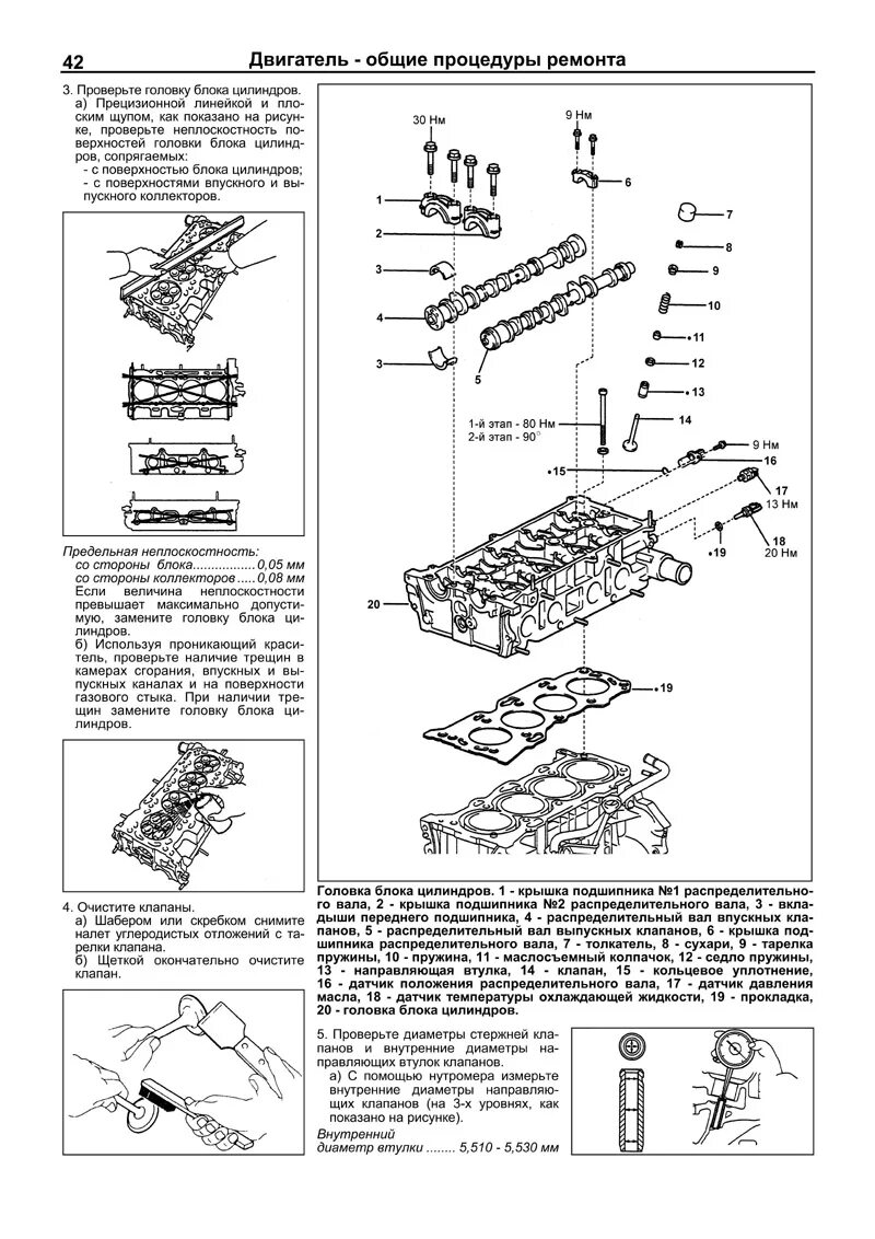 Двс 1az fse. Момент затяжки гбц 1zz-fe. Схема двигателя тойота королла е150. 8. Момент затяжки тойота авенсис.
