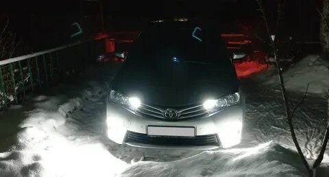 Лампы тойота королла е180