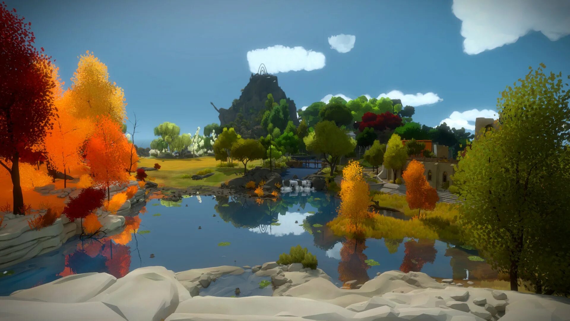 Witness. The witness остров. The witness осенний лес. The witness движок. Witness игра