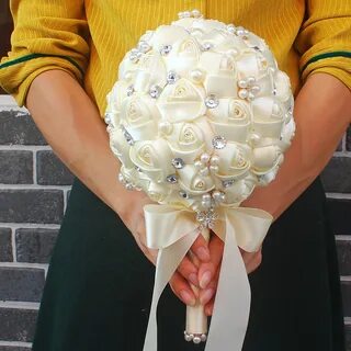 Круглые букеты своими руками