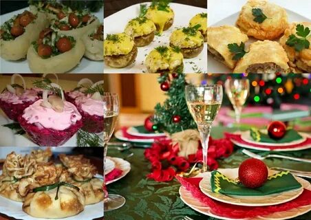 Простой вкусный стол на новый год