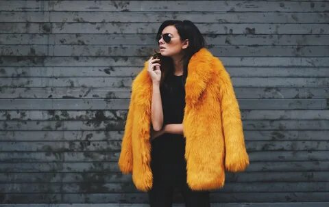 Fur coat