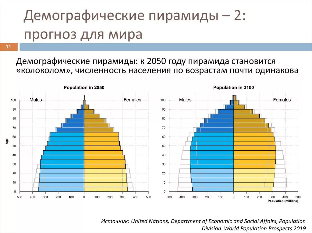 Какие различия по возрастному составу населения. Демографический взрыв на половозрастной пирамиде. Половозрастная пирамида демография.