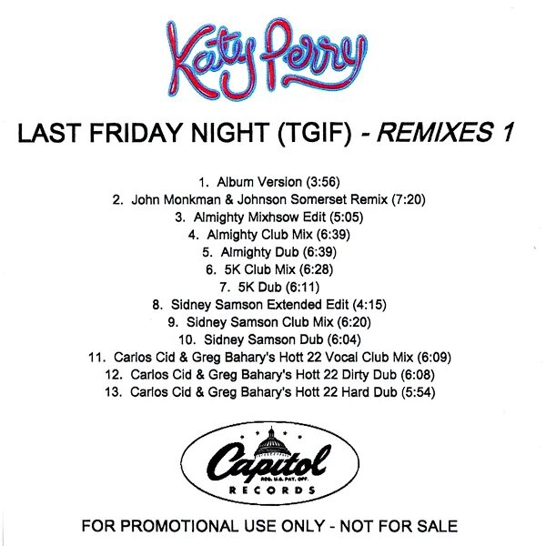 Кэти Перри last Friday Night. Katy Perry last Friday Night t g i f перевод. Last Friday Night Katy Perry обложка. Katy Perry - last Friday Night (Remixes) [2011] v0. Музыка friday night