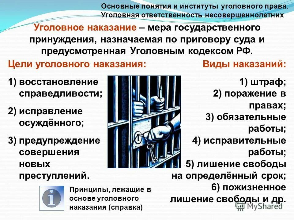 цели уголовного наказания. уголовное наказание и реабилитация. восстановление социальной справедливости. наказание лишение свободы. человек снимает оковы.