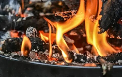 Burning but