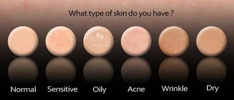 Some type of skin. Skin types. combined skin type. skin type 6. combinated skin type.