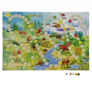 Настольная игра животные