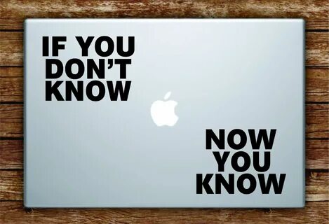 But now i know