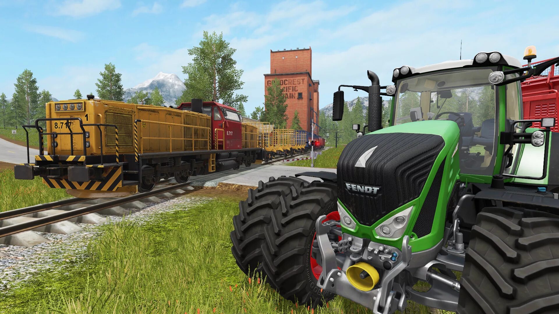 Farming Simulator. Поезд в фарминг симулятор 2017. Ферма симулятор 17. FS 17 PS 4.