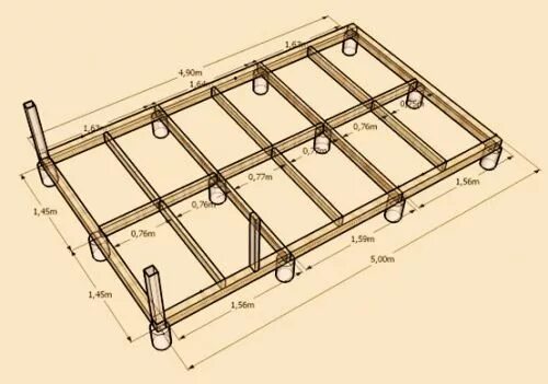Чертежи веранды к дому своими руками All sizes awning_frame Flickr Photo Sharing! Covered patio, Deck shade, Decks