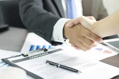 Business contract is