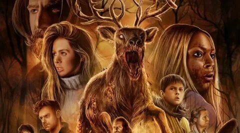 На первом постере хоррора "Бэмби: Расплата" олень-убийца атакует