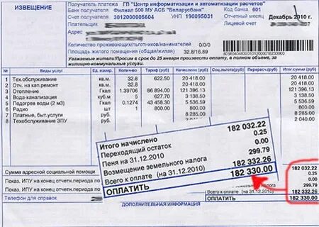 Аренда квартир оплата коммунальных услуг