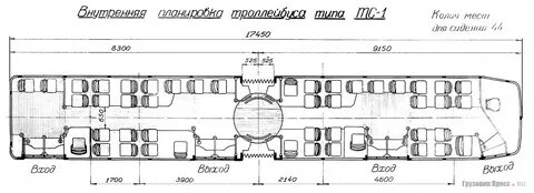 Схема троллейбуса 1