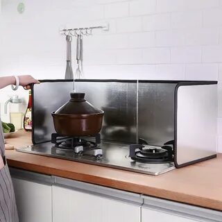 Экран защитный для плиты от брызг складной