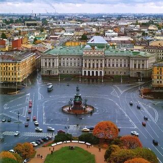 Что было в центре петербурга