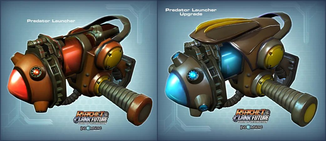 Tools of destruction. Ratchet and Clank оружие. Оружие в игре Рэтчет и Кланк. Ratchet and Clank Tools of Destruction оружие. Ratchet & Clank арты.