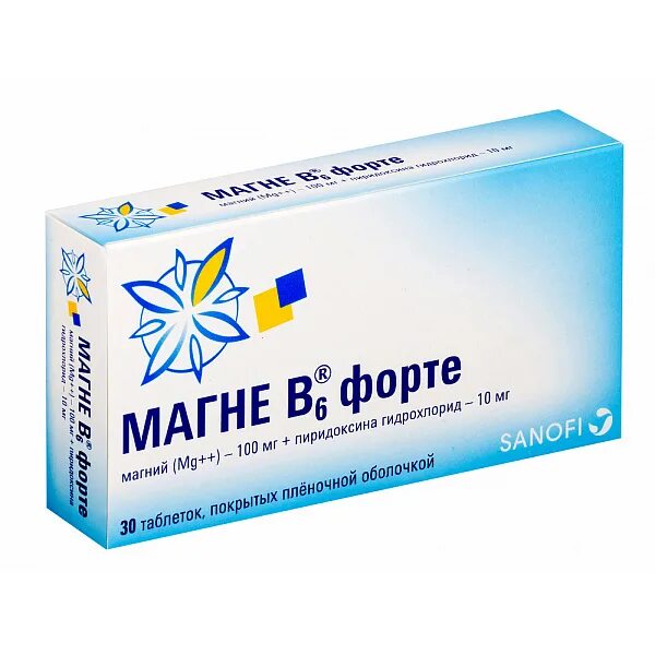 Магний б6 форте таблетки