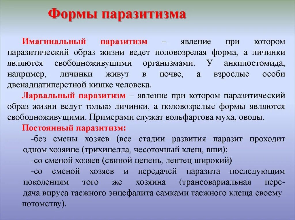 Проводится в жизнь и является. Имагинальный паразитизм примеры. Паразитический образ жизни ведут. Паразитическ й образ жизни.