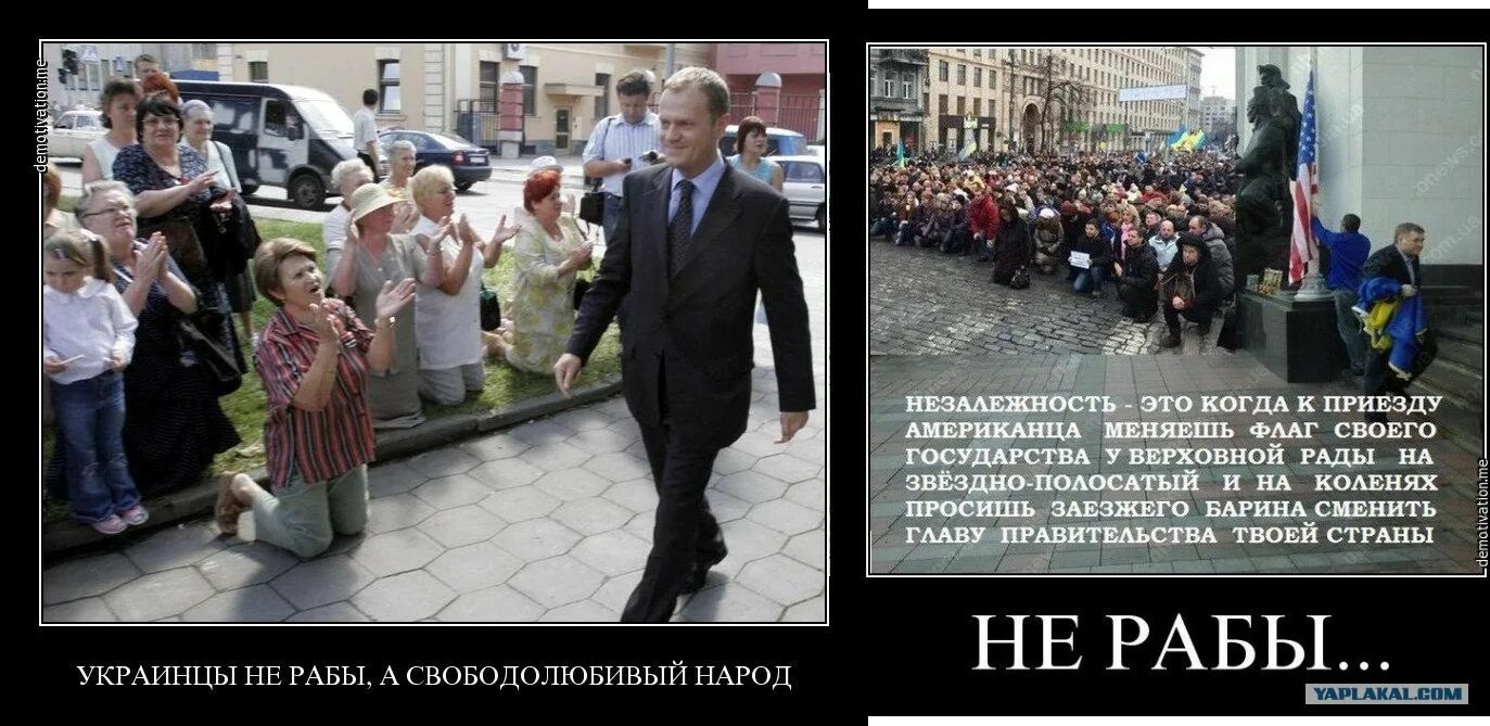 Что значит незалежная украина. Хохлы стоят на коленях перед американцами. Демотиватор - украинцы не рабы. Украинцы на коленях перед. Украинцы на коленях перед поляками.