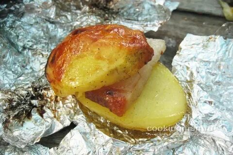 Сколько готовится картошка в фольге на мангале
