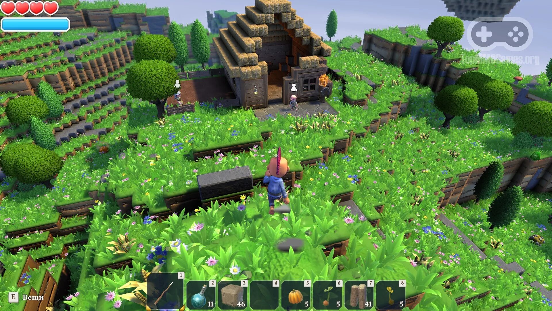 Preparing start region for dimension