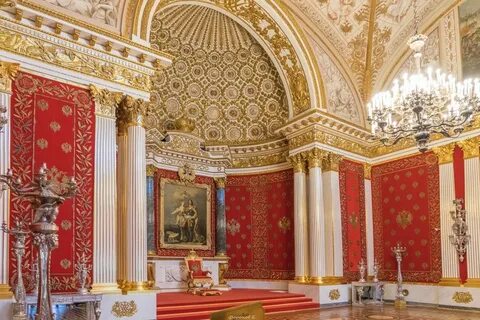Большой тронный зал в эрмитаже