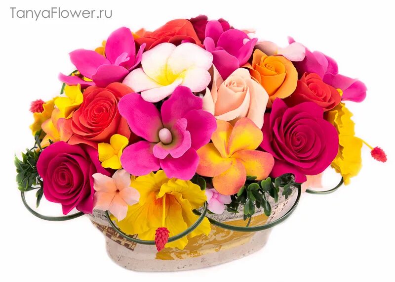 Какие цветы таня подарила коле