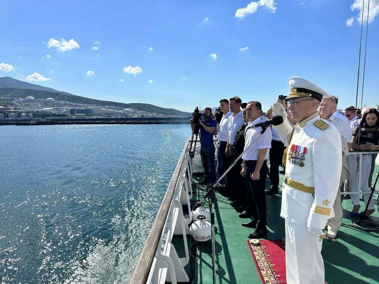 НВМБ Новороссийск. ЧФ Новороссийская ВМБ. День ВМФ Новороссийск. Корабль.