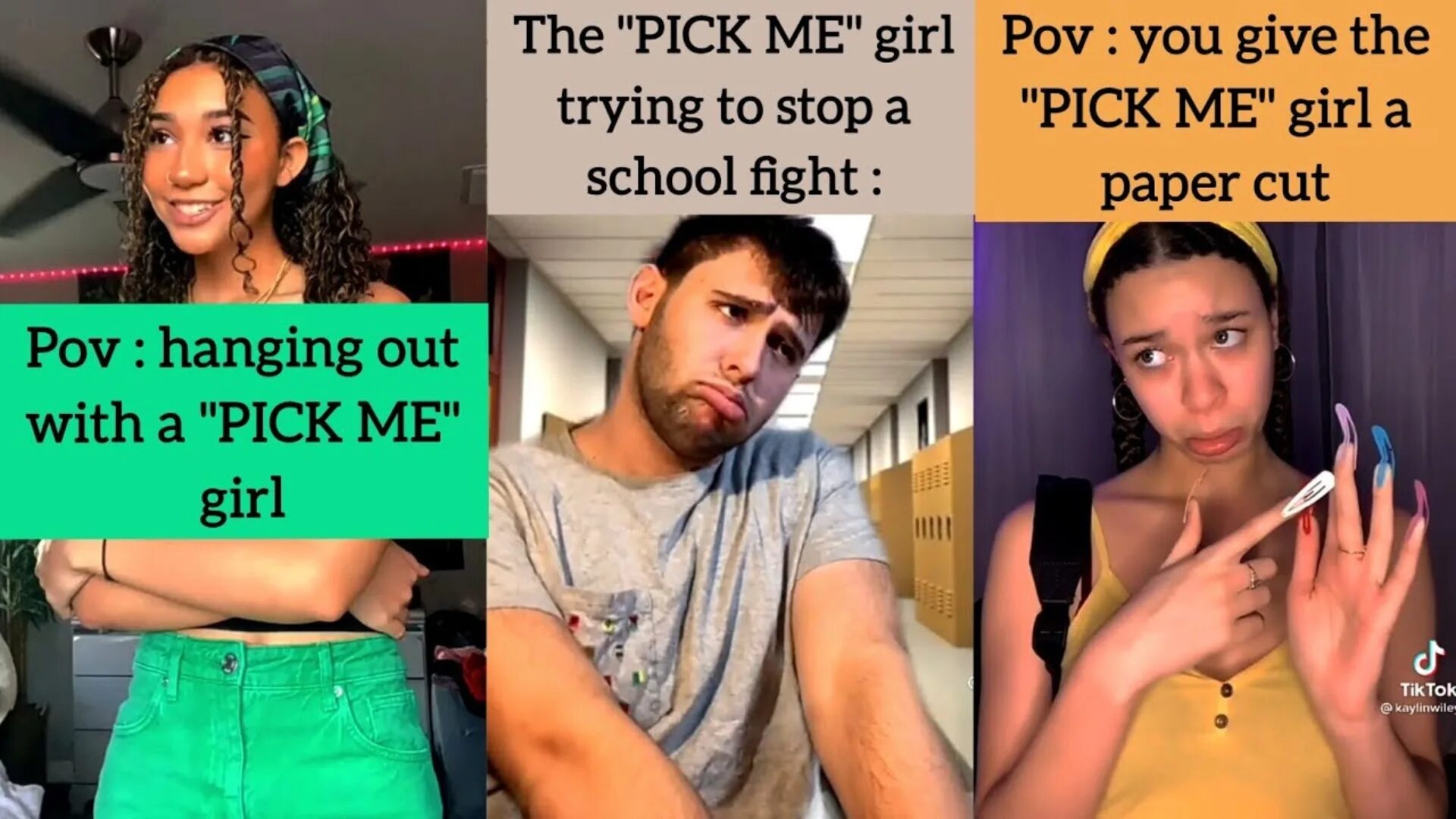 Что значит pick me girl