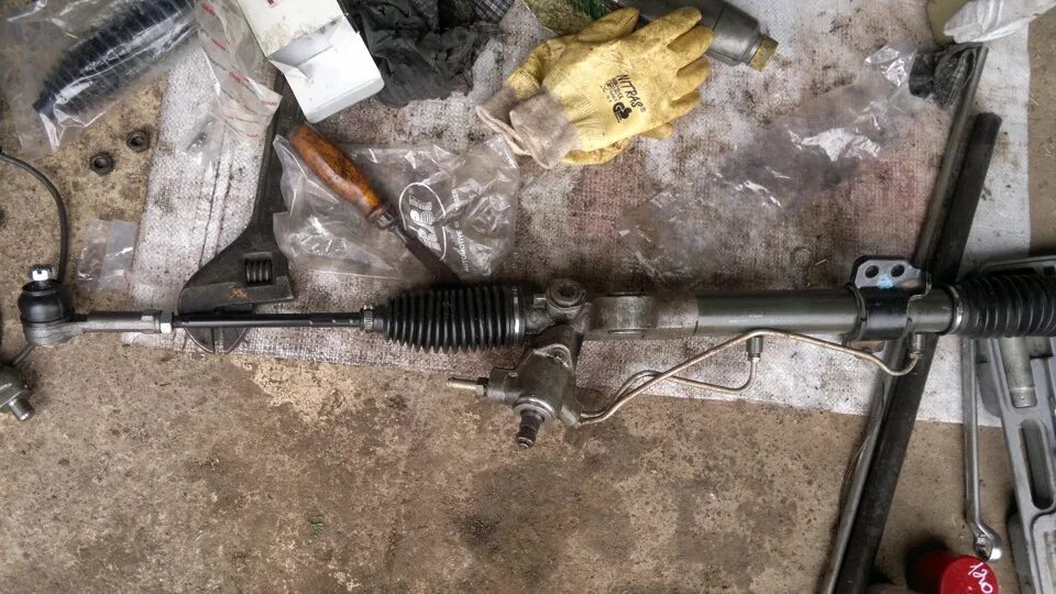 Переборка рулевой рейки Nissan Almera n16 своими руками. - Nissan Almera II (N16