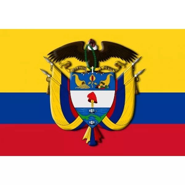 Герб колумбии фото Colombia Coat of Arms and Flag by Serge Averbukh in 2022 Colombia flag, Coat of