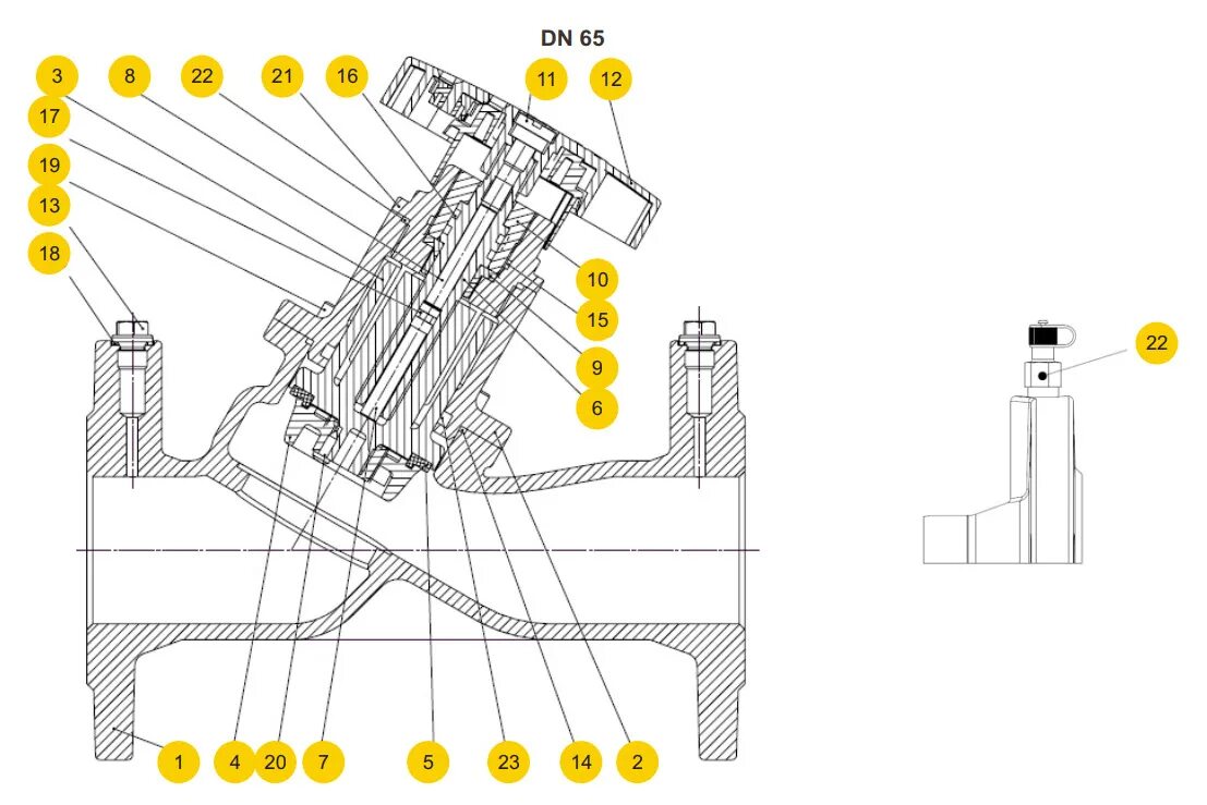 Клапан данфосс на отопление регулировка. Клапан балансировочный для отопления принцип работы. Ручной балансировочный клапан danfoss разрез. Балансировочный вентиль ф125. Ручной балансировочный клапан данфосс условное.