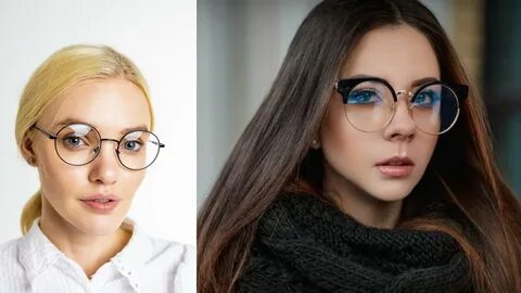 Овальное лицо оправа очков