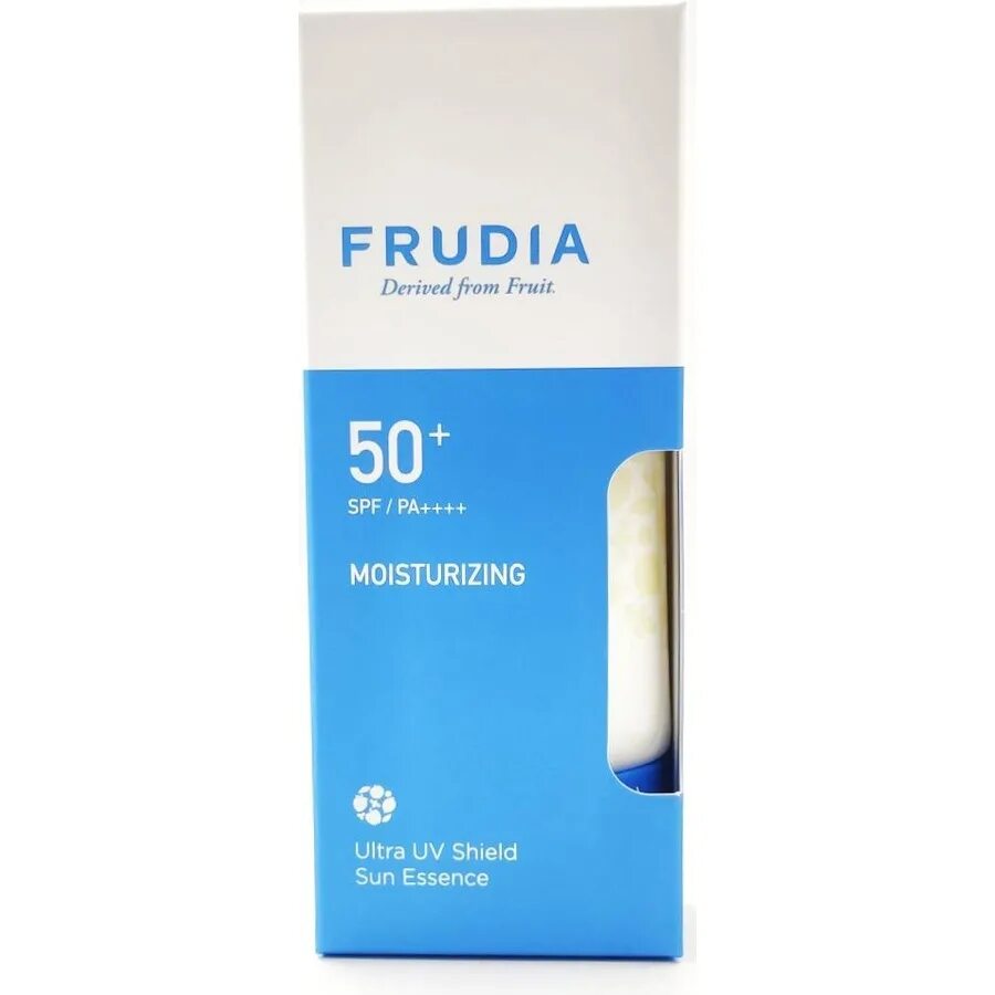 Frudia Ultra UV Shield Sun Essence spf50+. Солнцезащитная крем-эссенция Frudia Ultra UV Shield Sun Essence (spf50+ pa++++). Солнцезащитная крем-эссенция Frudia Ultra UV Shield Sun Essence (spf50+ pa++++) в Ташкенте. SPF 50 для лица Frudia.